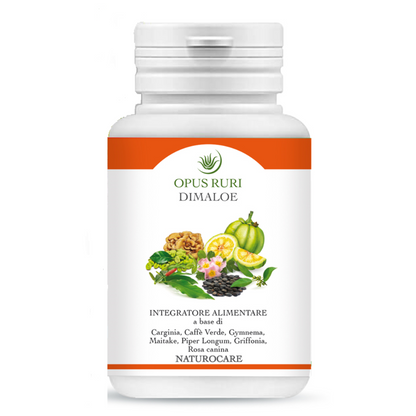 Dimaloe naturocare 90 capsule da 450 mg approccio naturale alle dislipidemie utile per prevenire e curare la Sindrome Metabolica