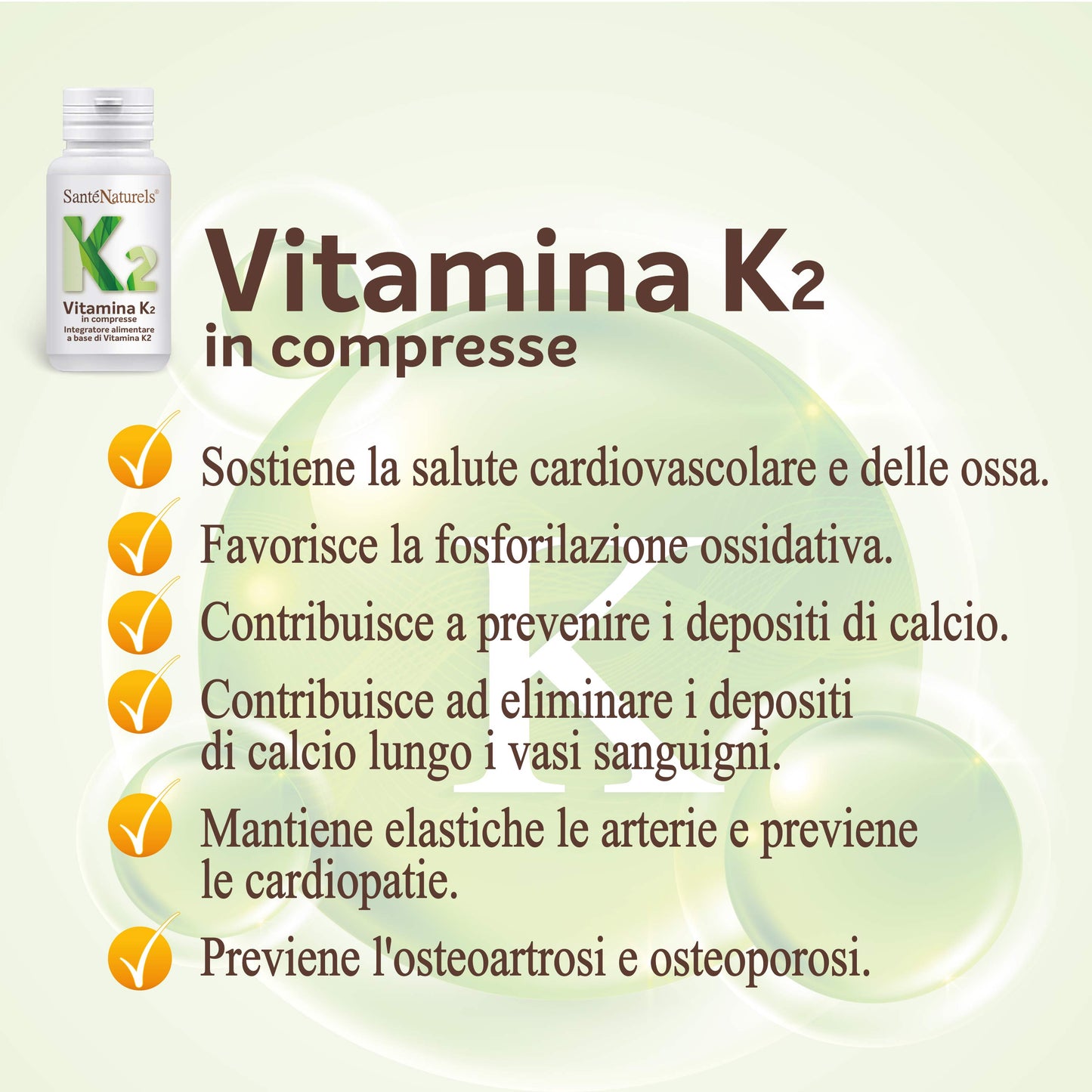 Vitamina K2 (60 Compresse Sublinguali)