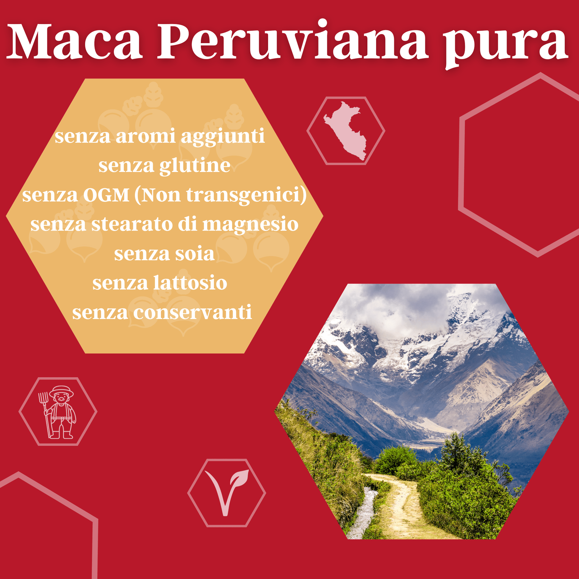 Maca Peruviana 150 Capsule Vegetali da 450 mg Estratto 20:1 - Opus Ruri