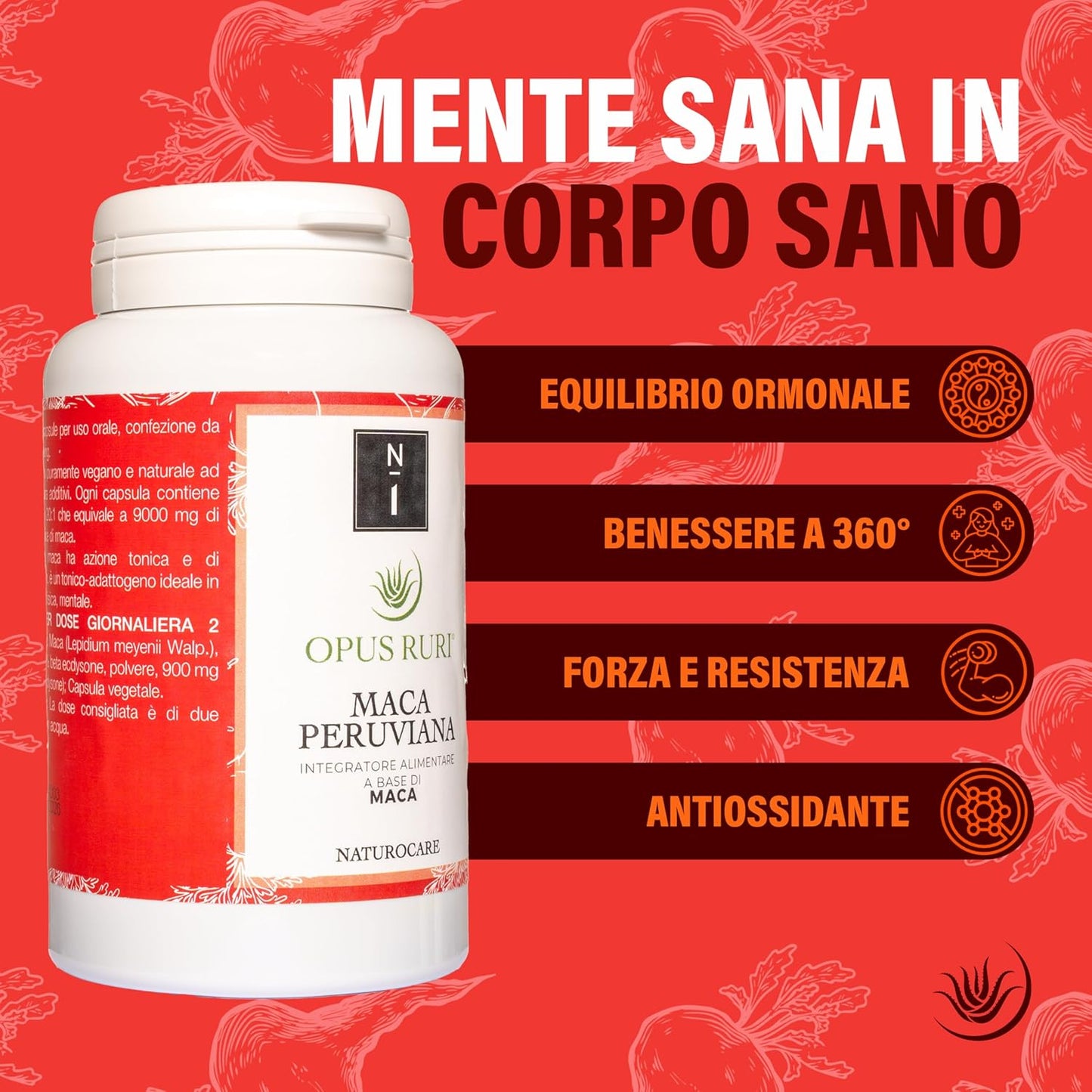 Maca Peruviana: Energia Pura per Corpo e Mente. Estratto 20:1