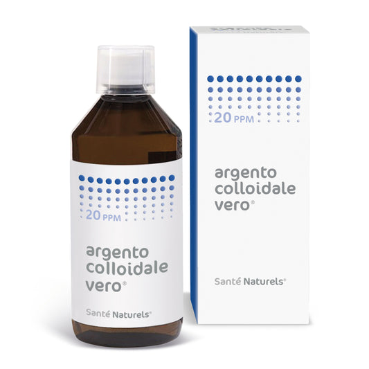 Argento Colloidale Vero® 20ppm 500 ml. Dimensione Particella 0,62 nm