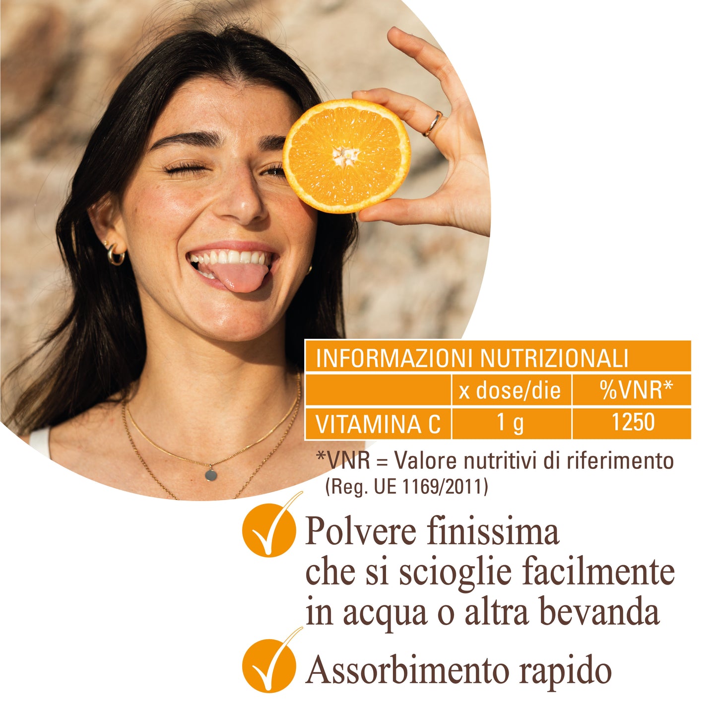 Acido Ascorbico Purissimo Vitamina C Polvere Idrosolubile: 1 kg Polvere Fine