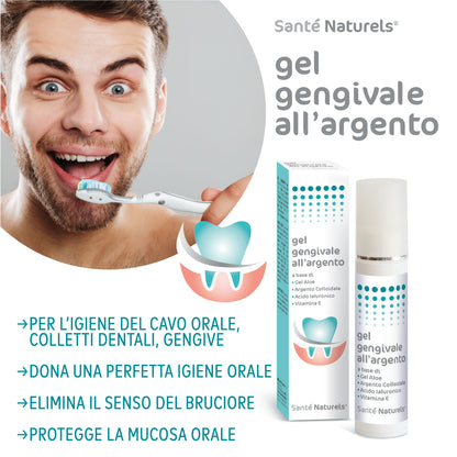 Gel Gengivale con Argento Colloidale per la perfetta igiene e cura del Cavo Orale