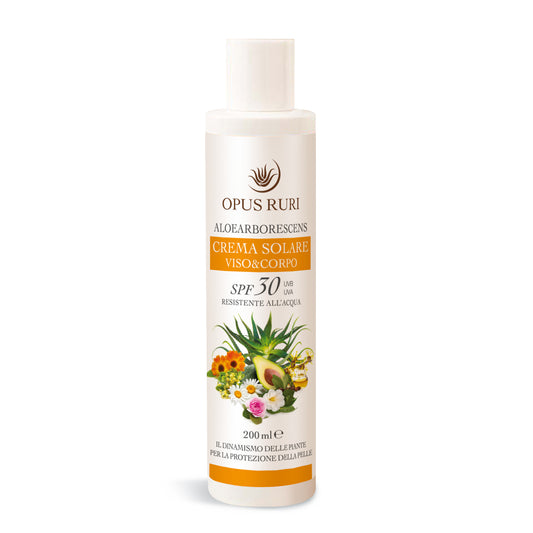 Aloe Arborescens Face &amp; Body Sun Cream SPF30 antioxidant | Safe protection from UVA and UVB rays