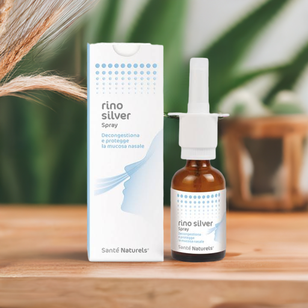 Rino Silver - Spray Naso Decongestionante Con Argento Colloidale Vero® 30 ml