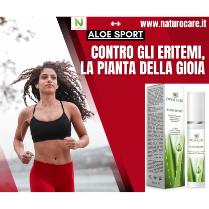 aloe sport 50 ml analgesic action, treatment of muscle contractures, joint stiffness, prevent muscle tears