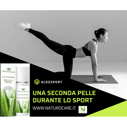 aloe sport 50 ml analgesic action, treatment of muscle contractures, joint stiffness, prevent muscle tears