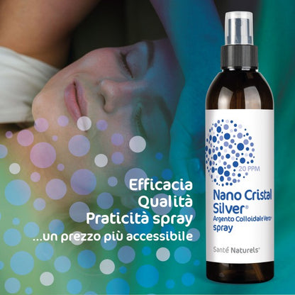 Argento Colloidale Vero® NANO CRISTAL SILVER® 20 ppm 250 ml Spray