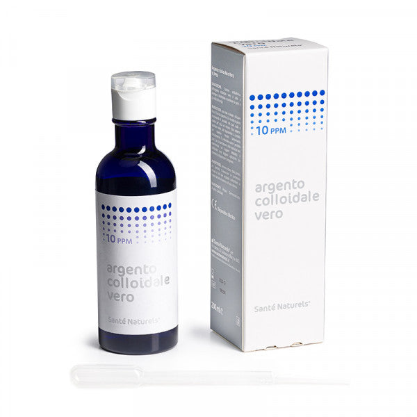 Argento Colloidale Vero® 10ppm 200 ml. Dimensione Particella 0,62 nm