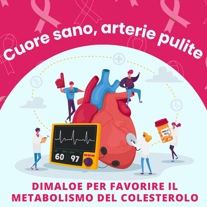 Dimaloe naturocare 90 capsule da 450 mg approccio naturale alle dislipidemie utile per prevenire e curare la Sindrome Metabolica - Opus Ruri