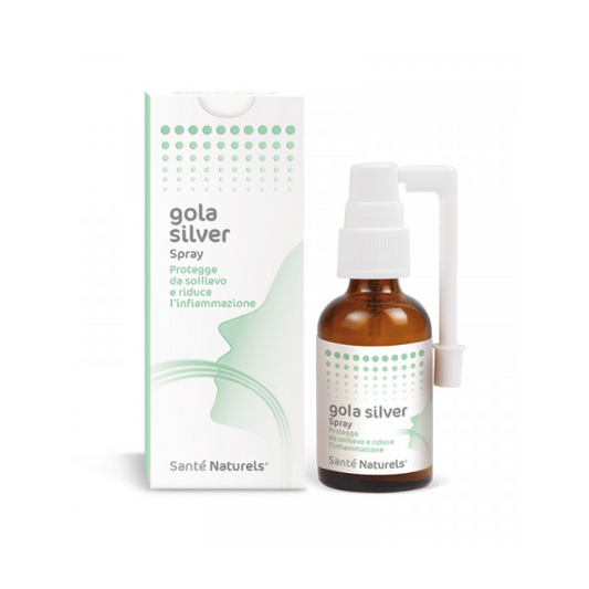 Gola Silver Spray Antinfiammatorio con Argento Colloidale Vero® 30 ml