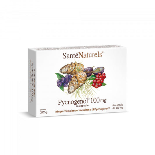 Pycnogenol® 100 mg per occhi, pressione, articolazioni, circolazione, gambe pesanti, menopausa